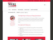 Tablet Screenshot of meriinc.com